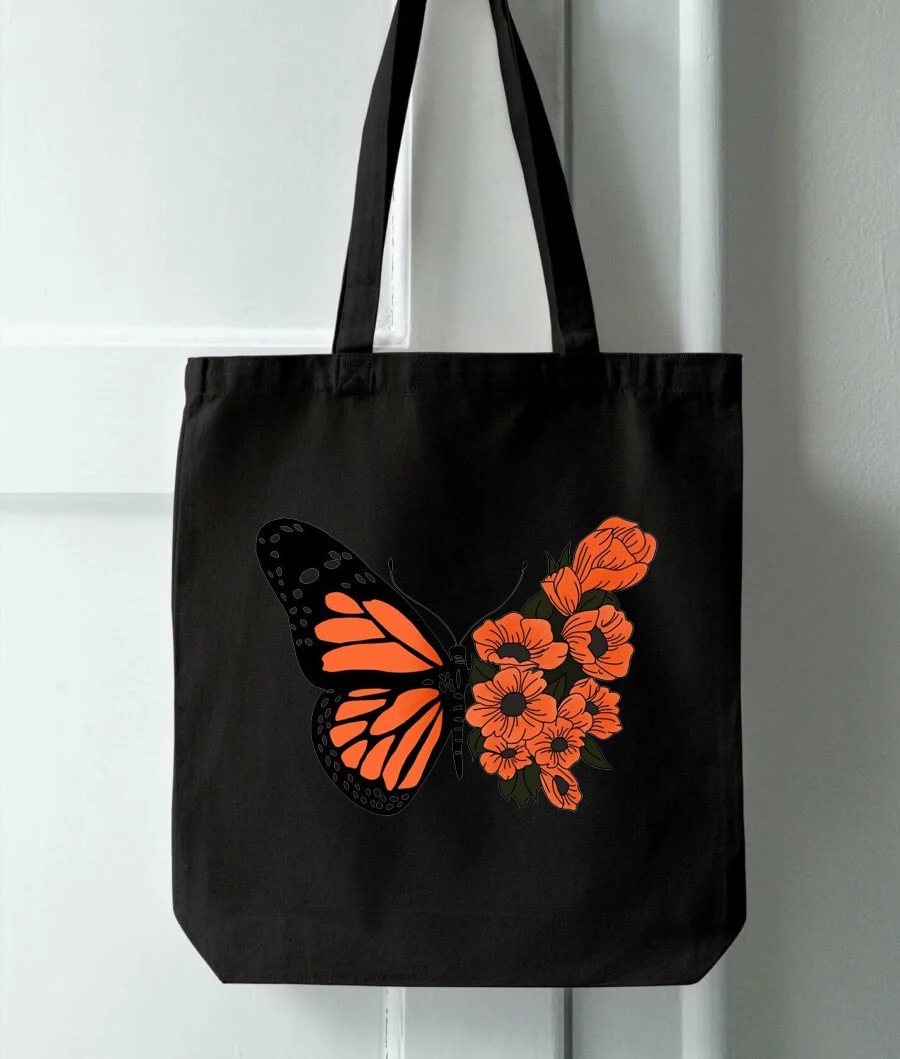 Canvas Tote Bags for Women with Zip, College Bag for Girls